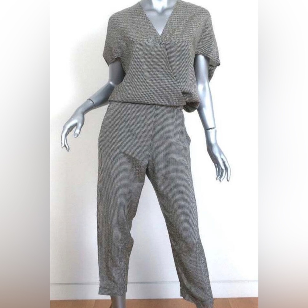 Zero + Maria Cornejo Gray Jumpsuit